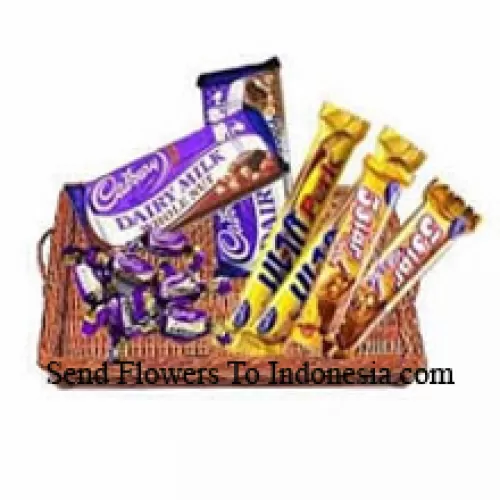 Assortiment de chocolats emballés (Ce produit doit être accompagné de fleurs)