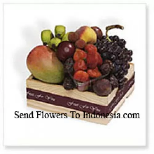 Panier de fruits frais assortis de 3 kg (6,6 lb)